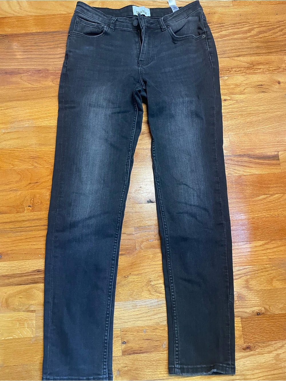 Women's Black Skinny Jeans - DUER 27x30